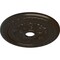 Ekena Millwork Palmetto Ceiling Medallion (Canopies up to 3 5/8"), 23 5/8"OD x 3 5/8"ID x 1 5/8"P, Stone Hearth CM23PMSHF - alternate 4